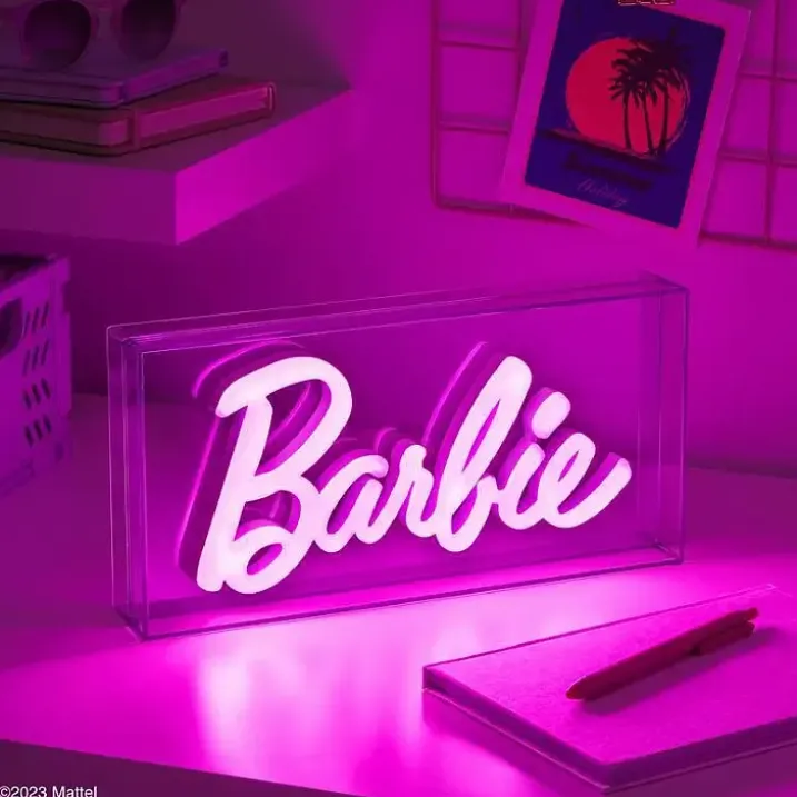 Lámpara de neón LED de Barbie
