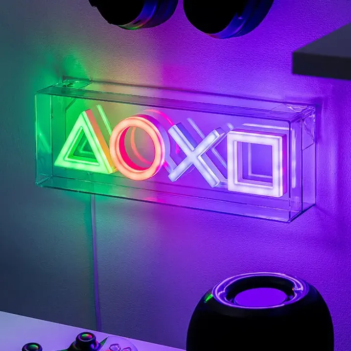 Lámpara de neón LED de PlayStation