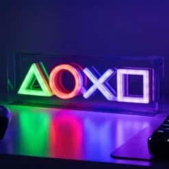 Lámpara de neón LED de PlayStation