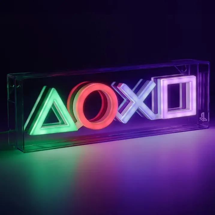 Lámpara de neón LED de PlayStation