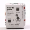 Lucky Plant, mini maceta con trébol blanco gato de la suerte