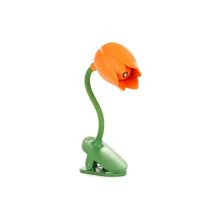 Luz de lectura en forma de tulipán