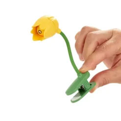 Luz de lectura en forma de tulipán