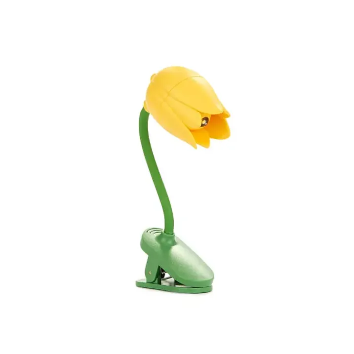 Luz de lectura en forma de tulipán