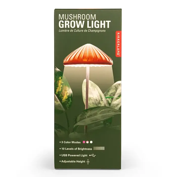 Luz para plantas en forma de seta