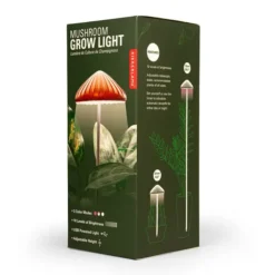 Luz para plantas en forma de seta