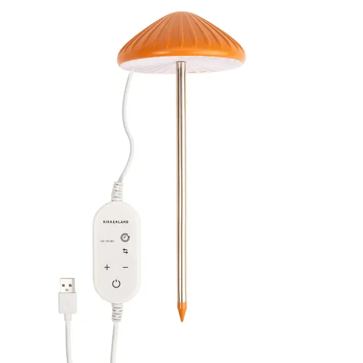 Luz para plantas en forma de seta