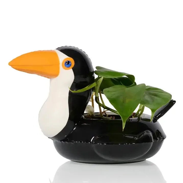 Maceta con forma de flotador