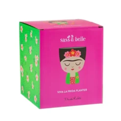 Maceta con forma de Frida Kahlo