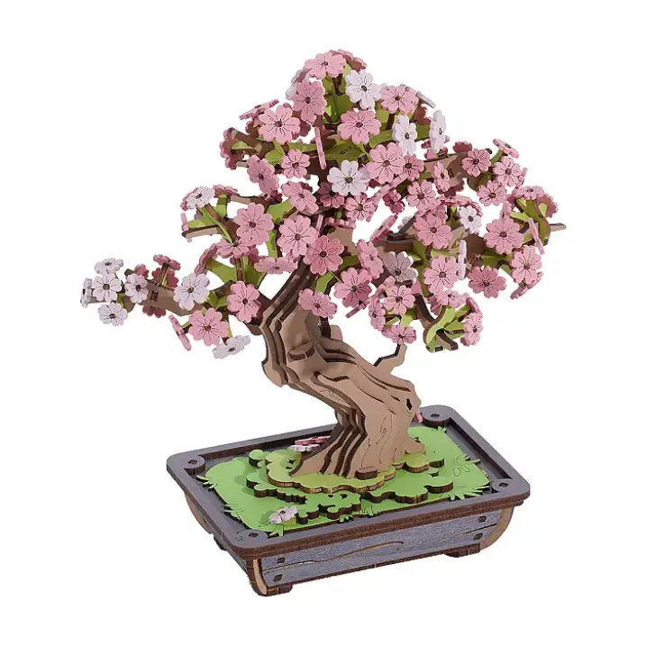 Maqueta Bonsái Sakura de madera
