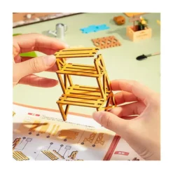 Maqueta de invernadero en miniatura para montar uno mismo
