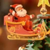 Maqueta de árbol de Navidad con movimiento y sonido