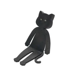 Marcapáginas con luz de lectura en forma de gato