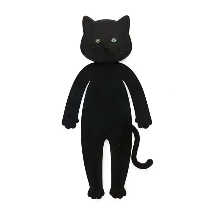 Marcapáginas con luz de lectura en forma de gato