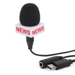 Micrófono para móvil estilo reportero