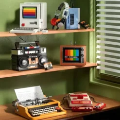 Mini bloques de construcción retro