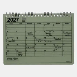 Mini calendario libreta 2027
