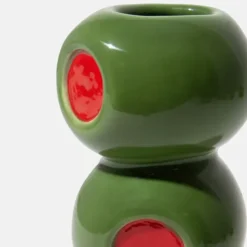 Mini jarrón en forma de aceitunas