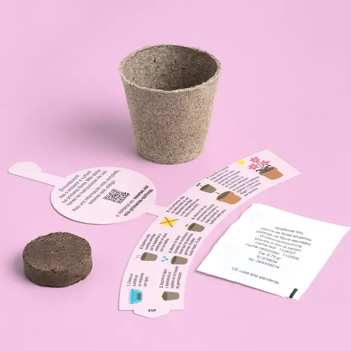 Mini kit de cultivo para niños: Mi primer cultivo