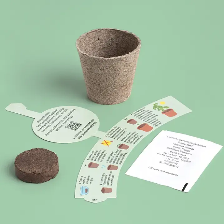 Mini kit de cultivo para niños: Mi primer cultivo