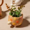 Mini maceta en forma de tortuga