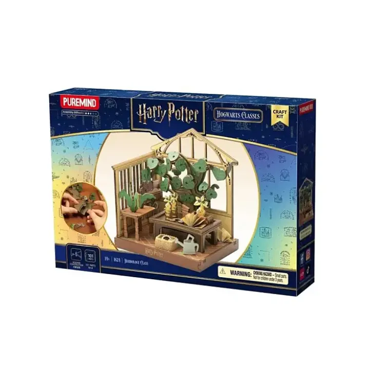 Mini maqueta de clase de herbología Harry Potter