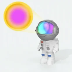 Mini proyector astronauta con sonidos relajantes