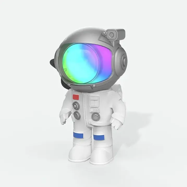 Mini proyector astronauta con sonidos relajantes