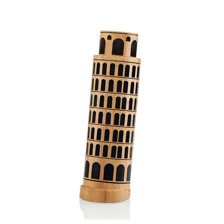 Molinillo de pimienta en forma de la Torre de Pisa