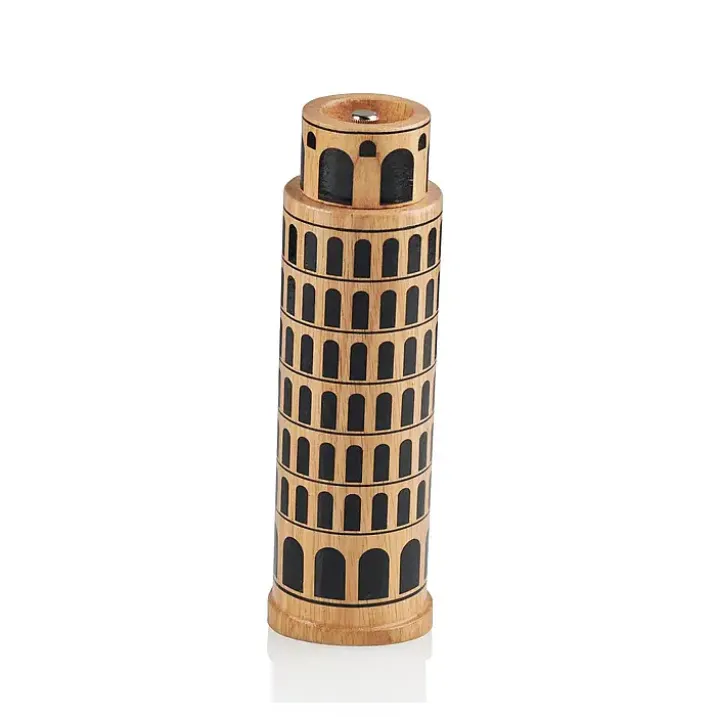 Molinillo de pimienta en forma de la Torre de Pisa