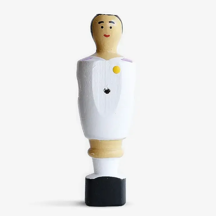 Muñecos de futbolín con imán para la nevera