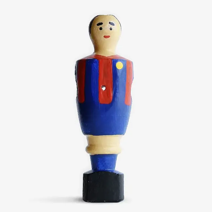 Muñecos de futbolín con imán para la nevera