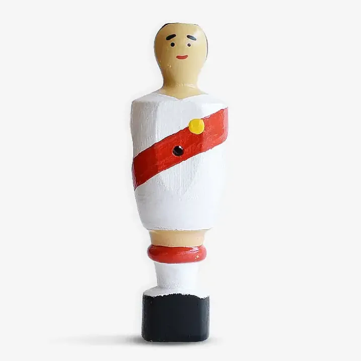 Muñecos de futbolín con imán para la nevera