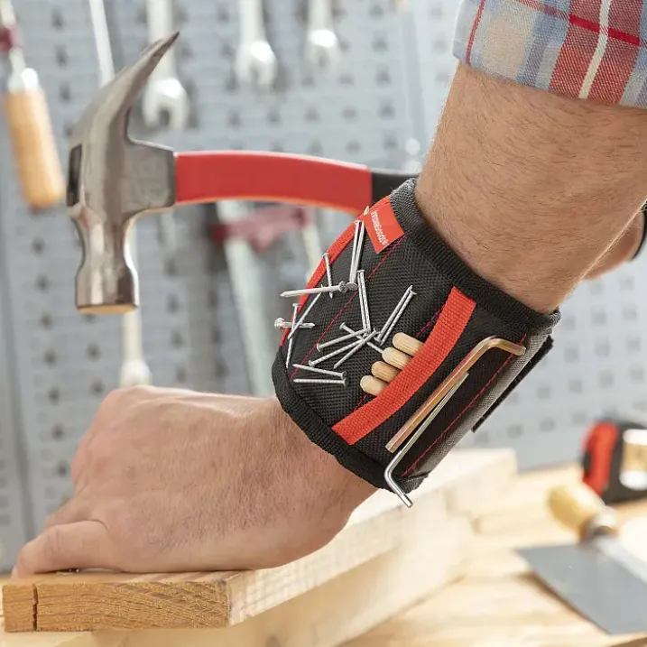 Muñequera magnética para utensilios de bricolaje