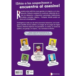 Murdoku, libro de acertijos de lógica y asesinatos