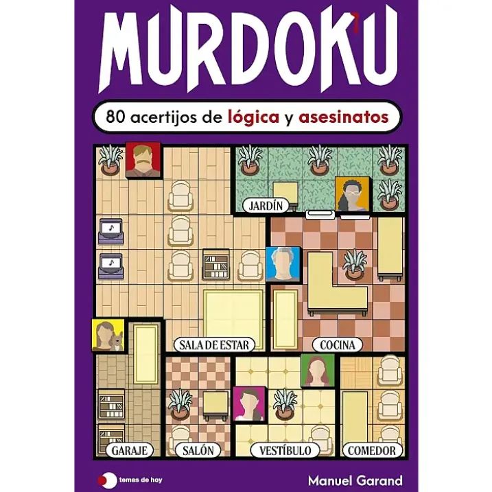 Murdoku, libro de acertijos de lógica y asesinatos