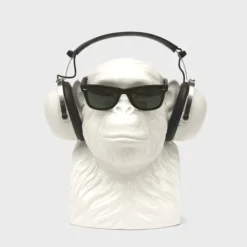 Organizador de accesorios en forma de cabeza de chimpancé