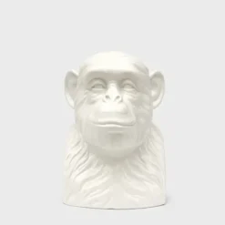 Organizador de accesorios en forma de cabeza de chimpancé