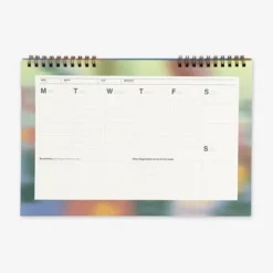 Organizador semanal Blooming