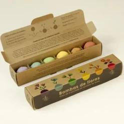 Pack de 6 bombas de semillas: flores o hierbas aromáticas