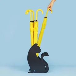 Paragüero original en forma de gato