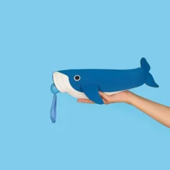Paraguas automático con funda en forma de ballena