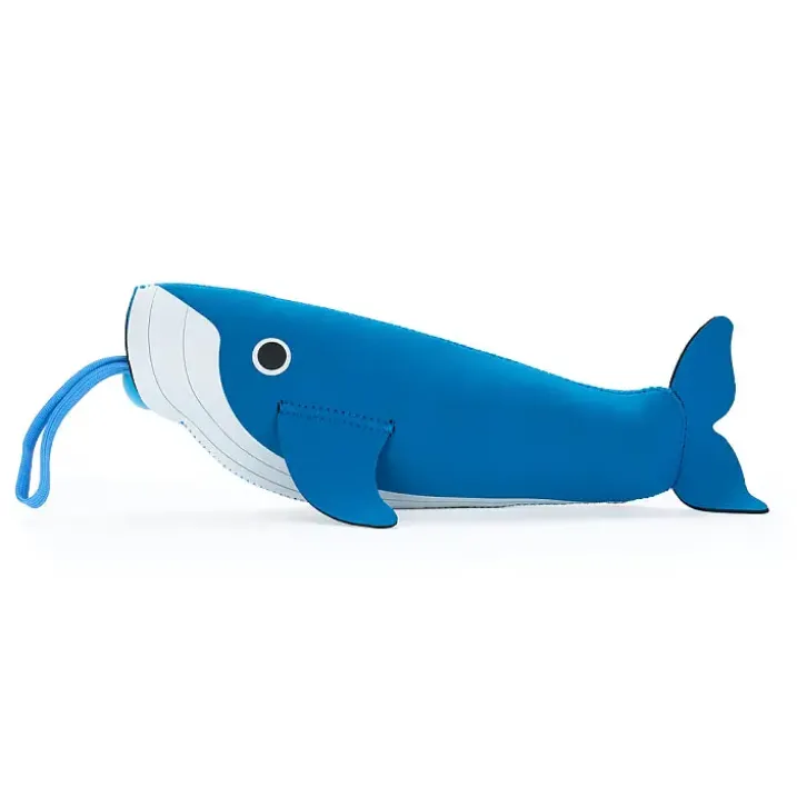 Paraguas automático con funda en forma de ballena