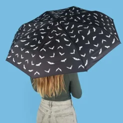 Paraguas plegable con funda en forma de animal
