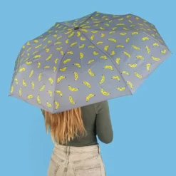 Paraguas plegable con funda en forma de animal