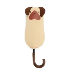 Paraguas plegable con funda en forma de animal