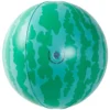 Pelota de playa gigante con sandía en 3D