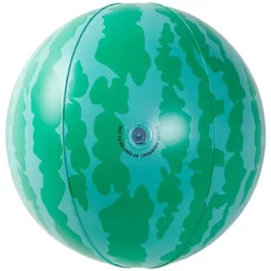 Pelota de playa gigante con sandía en 3D