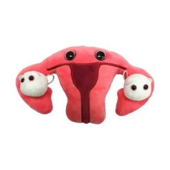 Peluche original con forma de útero
