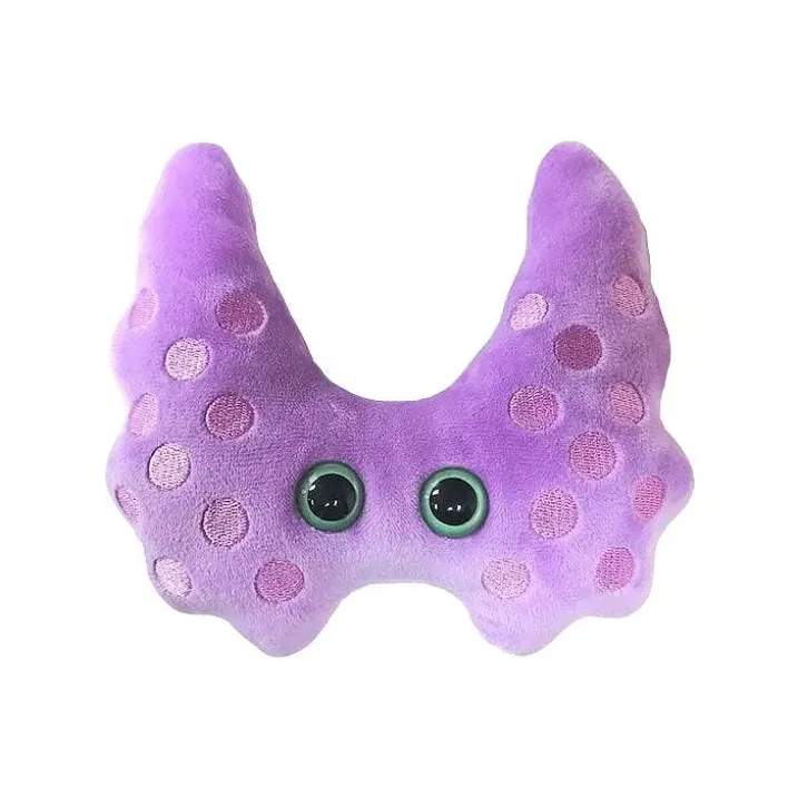 Peluche original con forma de tiroides